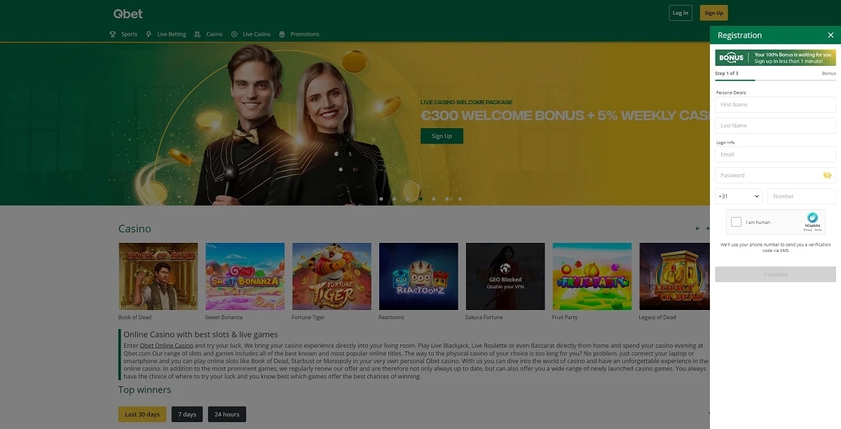 Qbet Casino: Ontdek de Voordelen van de No Deposit Bonus